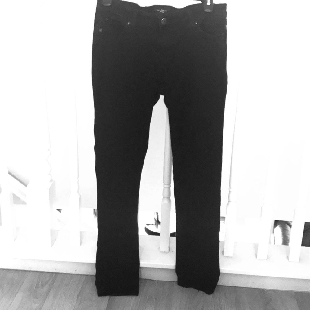 Black jeggings
